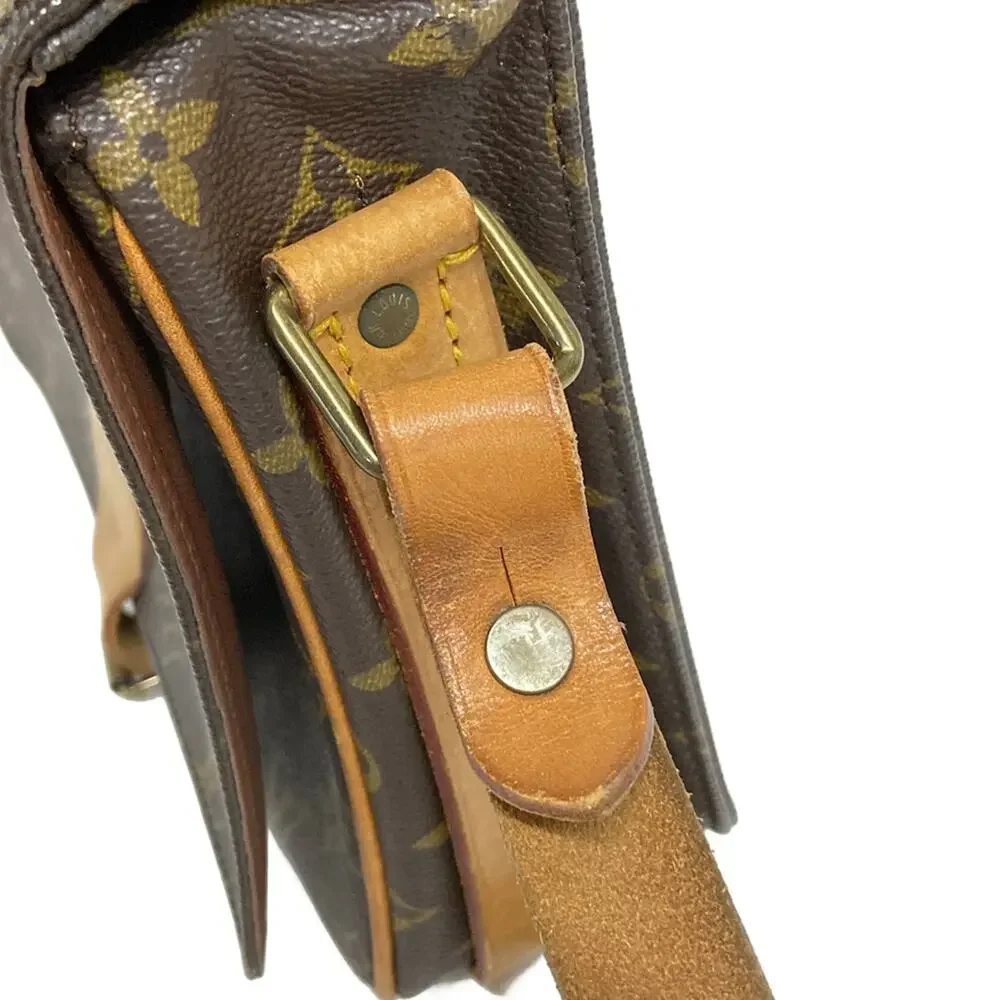 Louis Vuitton Cartouchiere MM Monogram Shoulder Bag M51253